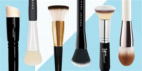 6 Best Foundation Brushes, According to Beauty Experts - Best Round, Flat, Angled, Tulip, and ...