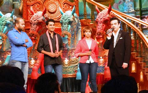 ADNAN SAMI PRMOTED HIS ALBUM PRESS PLAY ON THE SET OF COMEDY CIRCUS KE ...