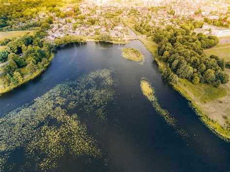 Aerial Photography Of Blue Lake · Free Stock Photo