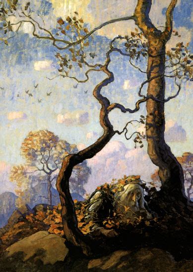 Rip Van Winkle Illustration, 1921 - N.C. Wyeth - WikiArt.org