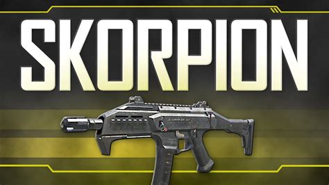 Skorpion EVO - Black Ops 2 Weapon Guide - YouTube