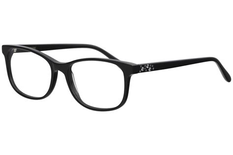 Vera Wang Women's Eyeglasses Gemmata BK Black Full Rim Optical Frame 52mm - Walmart.com ...