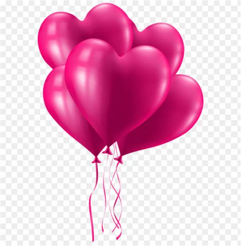 Free download | HD PNG valentines day pink heart balloons png images ...