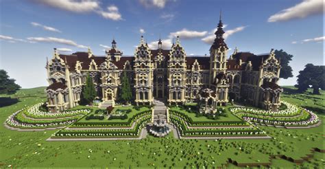 Victorian Chateau - Rosegold (+Interior) Minecraft Map