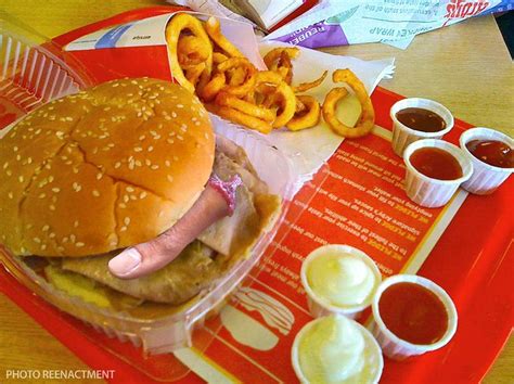 Yuck! Michigan Teen Finds Human Finger in His Arby’s Sandwich | Flickr - Photo Sharing!