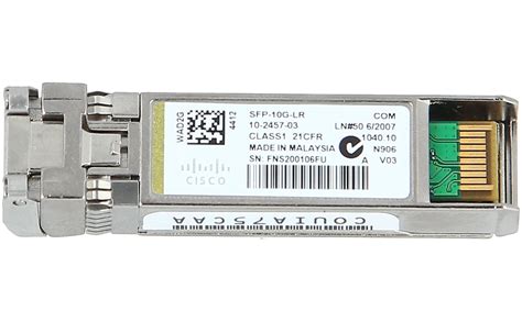 Módulo Cisco SFP-10G-LR ou SFP-10G-LR= l cisco store oficial