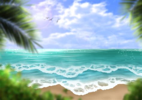 Free Beach Background, Download Free Beach Background png images, Free ClipArts on Clipart Library