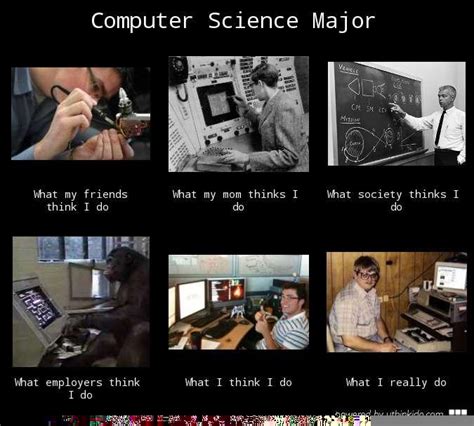 Computer Science Major | What People Think I Do / What I Really Do | Know Your Meme