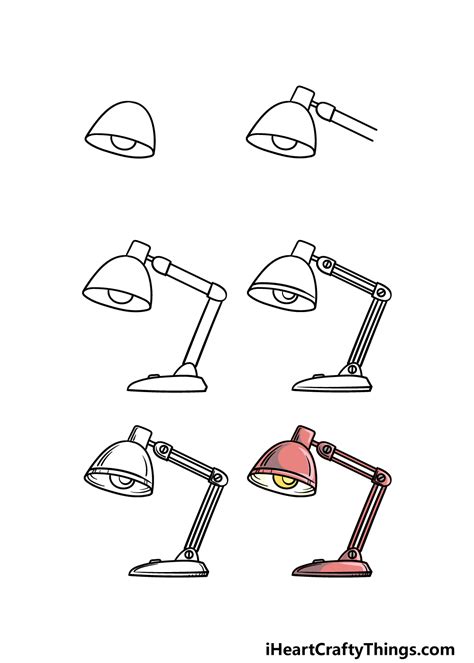 how to draw a lamp - Anderson Lighbothe56