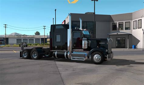 Kenworth w900l flattop and studio 1.35 Mod - ATS Mod | American Truck Simulator Mod