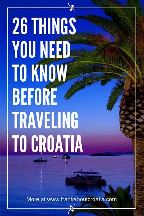 Croatia Travel Guide | 26 Things To Know If Visiting Croatia 2019