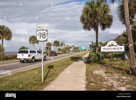 Mexico City Beach, Florida USA Stock Photo - Alamy