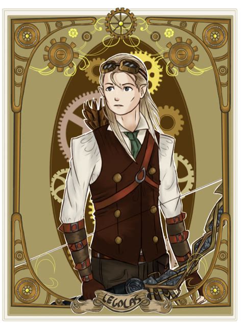 Леголас. АУ. Steampunk Legolas by ElvenMonsterHuntress on DeviantArt ...