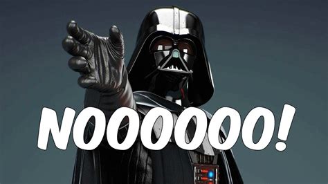 Darth Vader Yelling "NO" for an Hour - YouTube