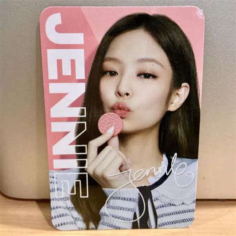 BLACKPINK JENNIE OFFICIAL Oreo Limited Edition Photocard 2 Kpop YG Ent Born Pink £3.04 - PicClick UK