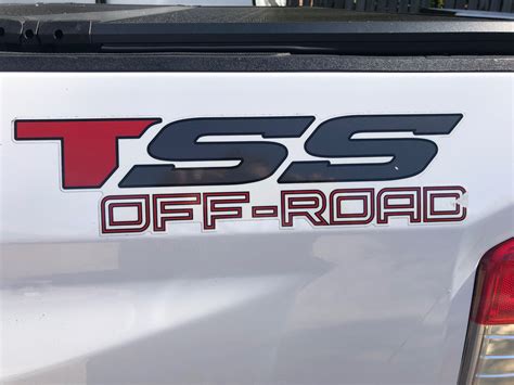 TSS DECAL with Black outline | Toyota Tundra Forum