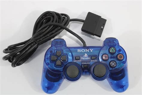 Official Sony PlayStation Dualshock 2 Ocean Blue Controller Pad SCPH ...