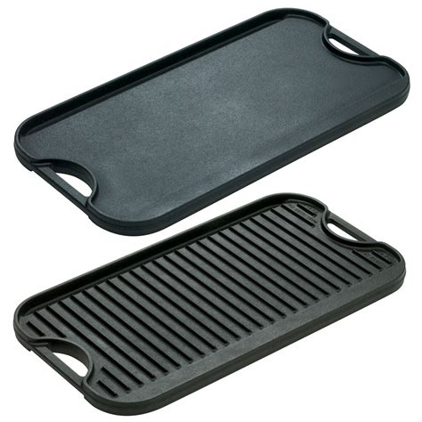 Lodge Cast Iron Reversible Pro Grid Iron Griddle - Lodge Manufacturing ...