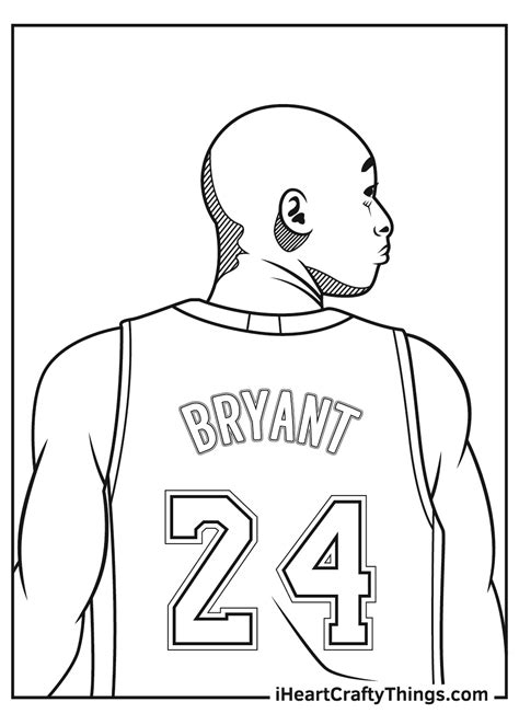 Lakers Basketball Coloring Pages