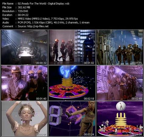 Ready For The World - Digital Display - Free Download Music Video Clip from VOB Collection «Rock ...