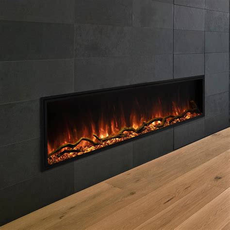 Modern Flames Landscape Series Pro Slim Electric Fireplace, 44-Inch, Wall Control - Walmart.com ...