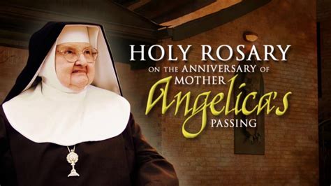 Holy Rosary on the Anniversary of Mother Angelica's Death - YouTube