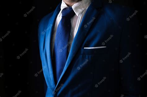 Premium Photo | Man in business suit, business man on black background