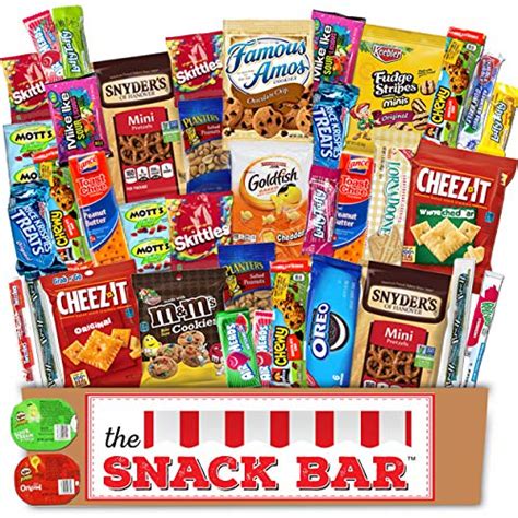 Buy The Snack BarSnack Care Package (40 count) - Variety Assortment with American Candy, Fruit ...