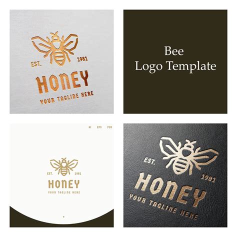 Bee Logo Template – MasterBundles