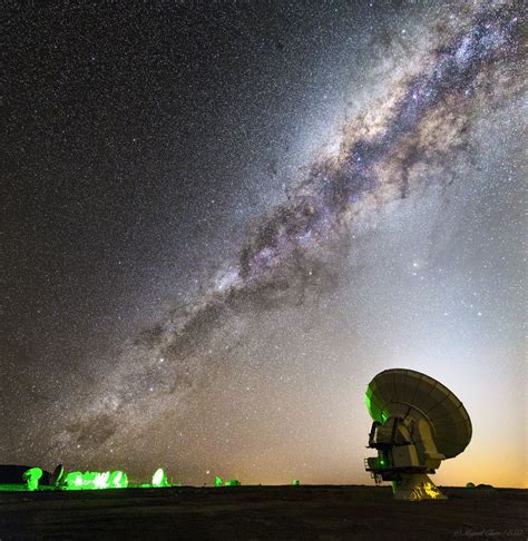 Milky Way Meets Zodiacal Light Over ALMA Observatory (Photo) | Space