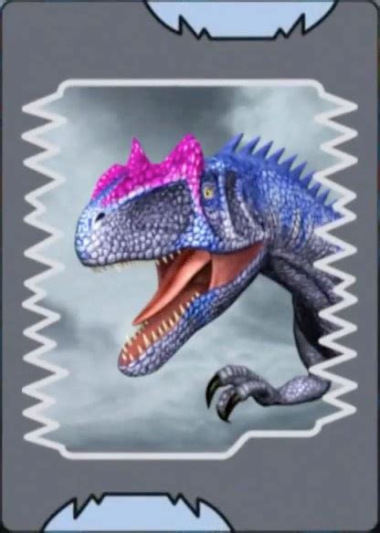 Image - Allosaurus card.jpg - Dinosaur King