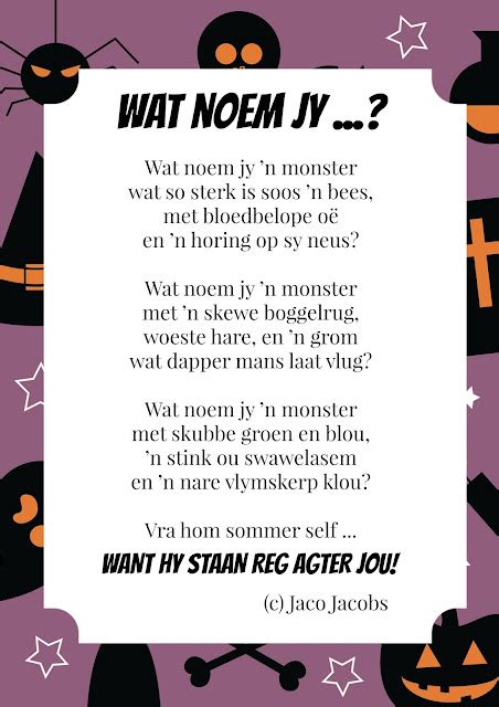 Jaco Jacobs se SkryfBlog: WAT NOEM JY