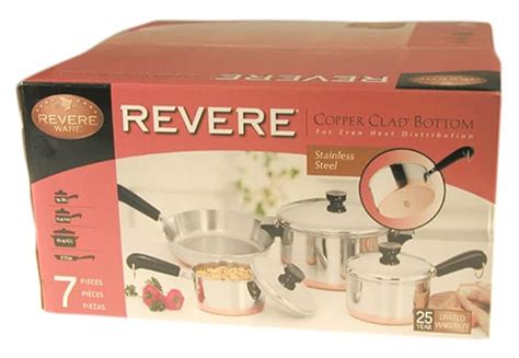 Top 10 Revere 10 Piece Copper Bottom Cookware Set - Home Appliances