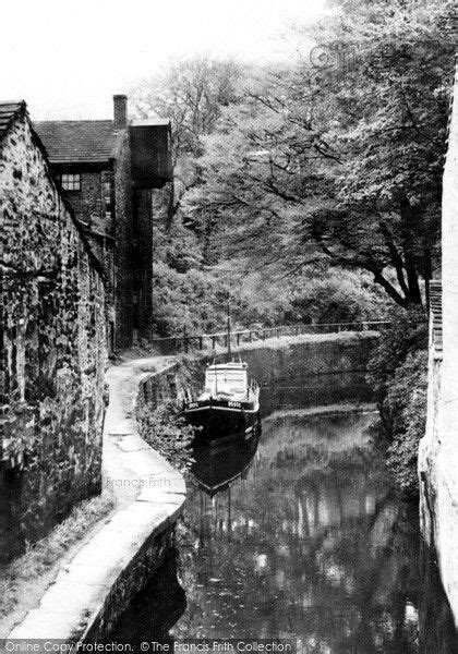 Skipton, The Canal, Skipton Woods c.1955 | Skipton, Canal, Canal boat