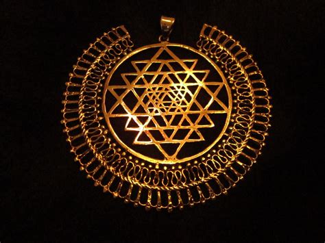 Sri Yantra Portal Pendent Noralina Freedom Designs