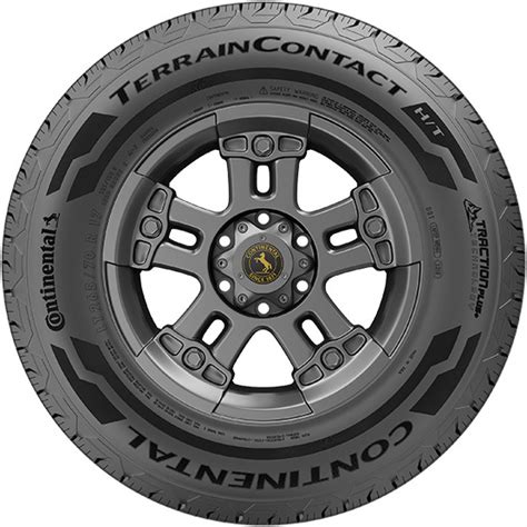 Continental TerrainContact H/T Black Sidewall Tire (255/50R20 109H XL) vzn120827