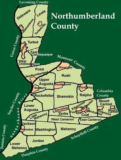 Northumberland County, Pennsylvania - 6 Historic Books on CD