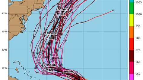 Hurricane Lee: How do they make spaghetti modeling charts?