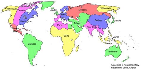 Discover the World Map with Country Names