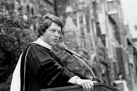 A Rare Look at Bill Clinton Delivering Georgetown's Commencement Speech in 1980