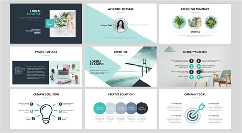 Business Presentation InDesign Template