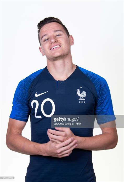 Florian Thauvin of France poses for a portrait during the official FIFA ...