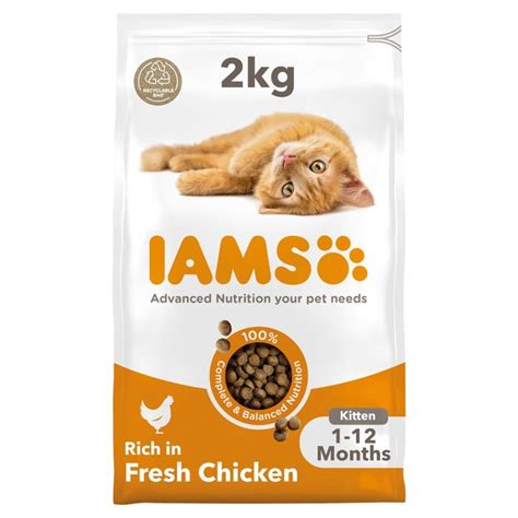 IAMS for Vitality Kitten Food with Fresh chicken | Ocado