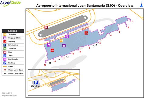 San Juan Airport Terminal Map