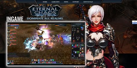 Eternal Chaos Online - 3D browser MMORPG