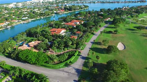 Aerial video of Indian Creek Miami Beach 1377670 Stock Video at Vecteezy