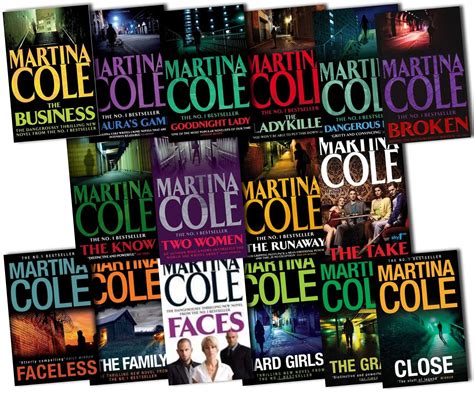 Martina Cole Book List