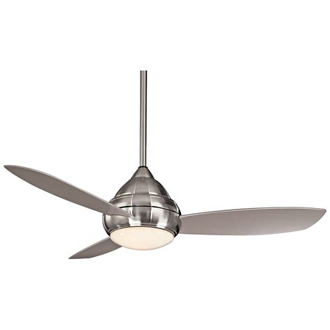 Minka Aire 52" Concept I Brushed Nickel Wet-Rated LED Ceiling Fan - Walmart.com - Walmart.com