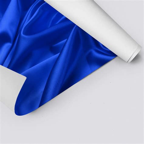 Creative Wallpaper-Blue Silk Wallpaper for your space, UK - My image ...