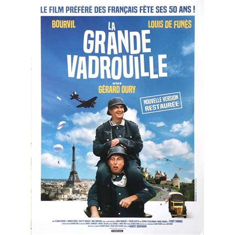 LA GRANDE VADROUILLE Movie Poster 15x21 in.